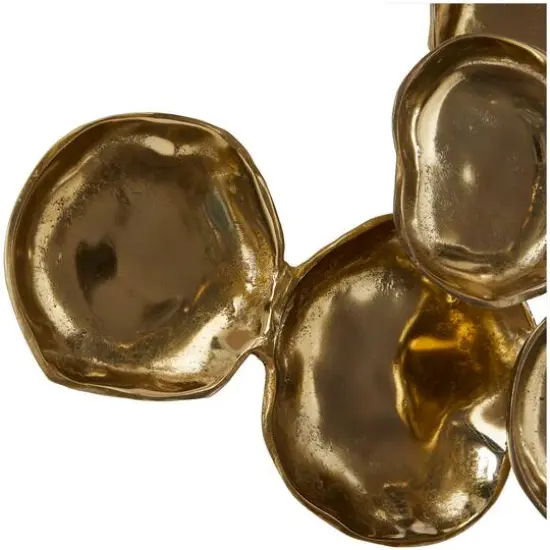 Gold Contemporary Wall Decor, 39" x 3" x 17" {5}