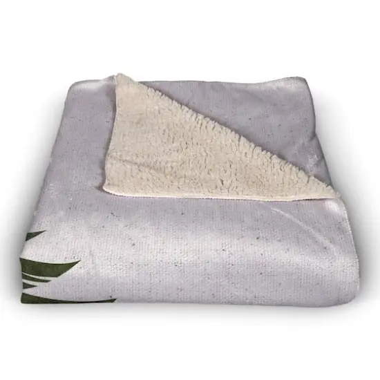 Merry Christmas Truck Sherpa Fleece Blanket {3}