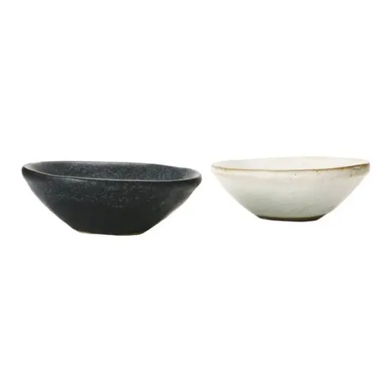 Hello Honey&reg; 3.5" Stoneware Bowls with Reactive Glaze Set {5}