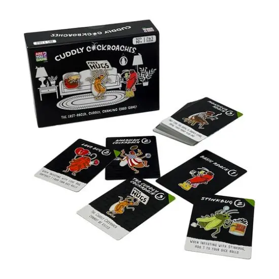 Cuddly Cockroaches Card Game {7}