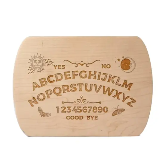 Ouija Board 8" x 11" Maple Oval Cutting Board {1}