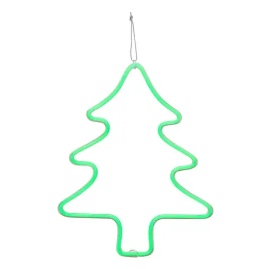Hello Honey&reg; 12.25" White Wire Tree Wall D&eacute;cor with LED Light {4}