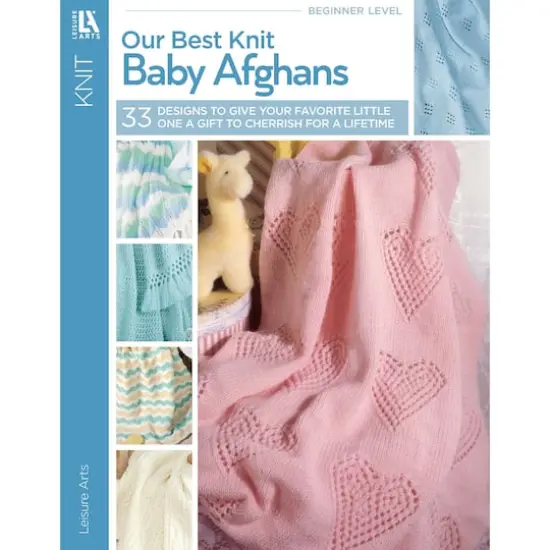Leisure Arts&reg; Our Best Knit Baby Afghans Book {1}