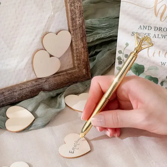 Kate Aspen&reg; Modern Rustic House Shape Wedding Guest Book Alternative {8}