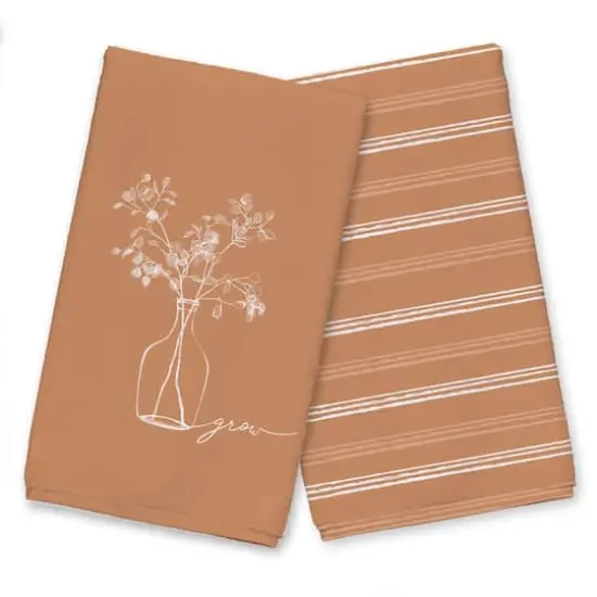 Terracotta Grow Tea Towel Set {1}