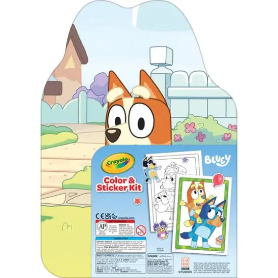 Crayola&reg; Bluey Color & Sticker Kit {9}
