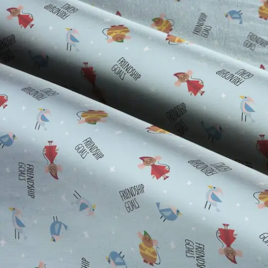 Disney&reg; Princess Cinderella Mice Friendship Goals Cotton Fabric {3}