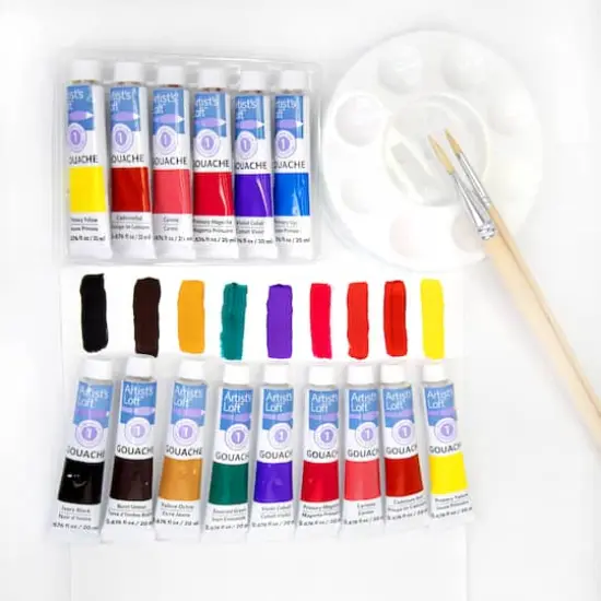 12 Color Gouache Paint Set by Artist's Loft&trade; {5}