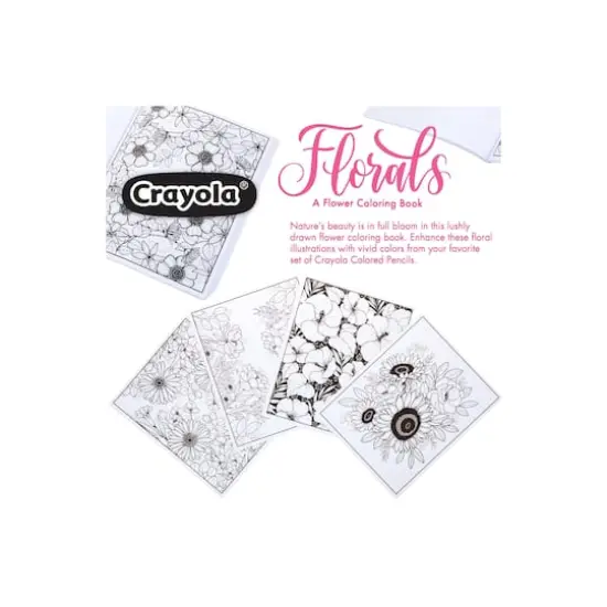 Crayola&reg; Florals Coloring Book {8}