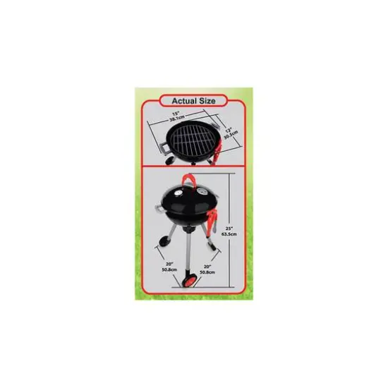 Red Box Toy Light & Sound BBQ Grill Set {7}