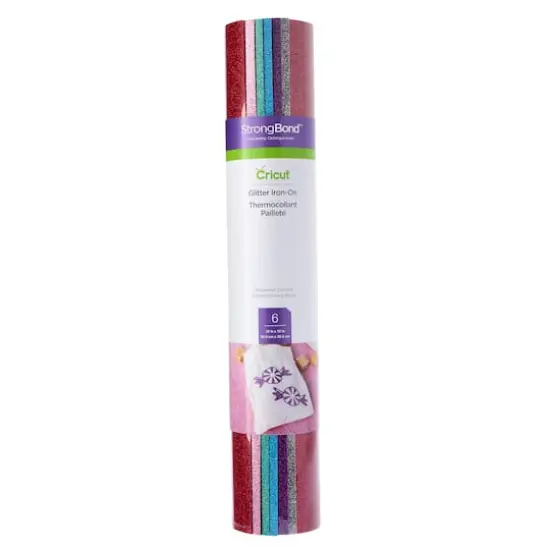 Cricut&reg; Bejeweled Glitter Iron-On Sampler {4}