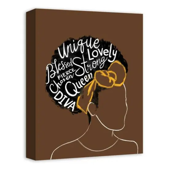 Strong Characteristics 12" x 16" Canvas Wall Art {3}