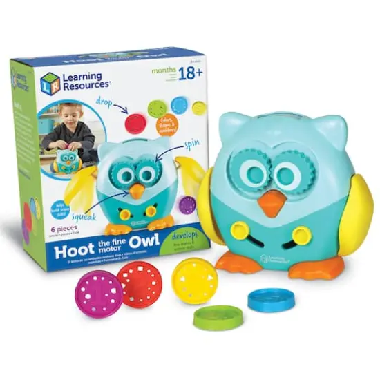 Learning Resources Hoot the Fine Motor Owl {3}