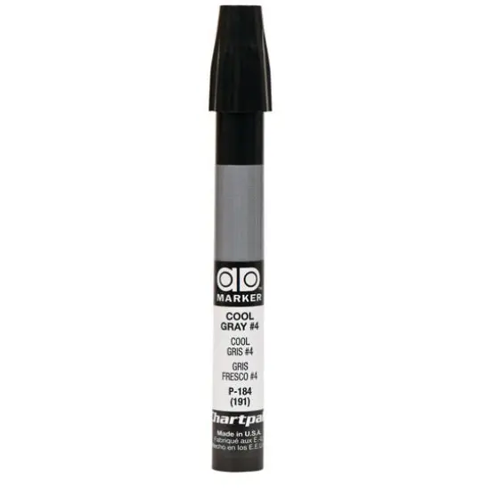 Chartpak Ad&trade; Marker P184 Cool Gray 4 {1}