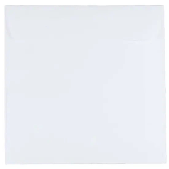 JAM Paper 6.5" x 6.5" White Square Invitation Envelopes {1}