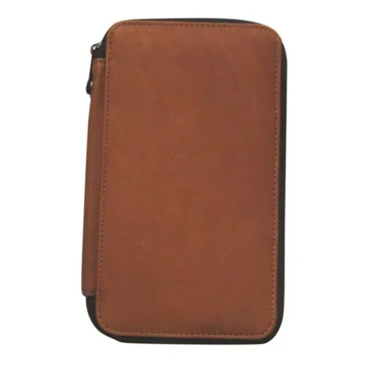 Global Art Genuine Leather Pencil Case {1}