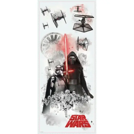 RoomMates Star Wars&trade; Episode VII Villains Burst Peel & Stick Giant Wall Decal {1}