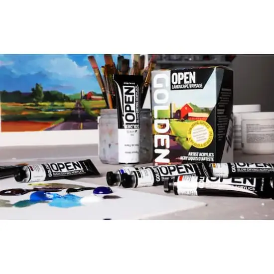 Golden&reg; OPEN Slow-Drying Acrylics Landscape Set {7}