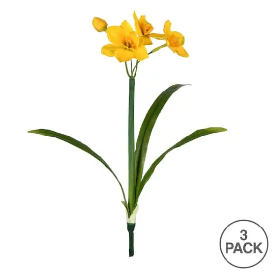 Yellow Narcissus Spray, 3ct. {1}