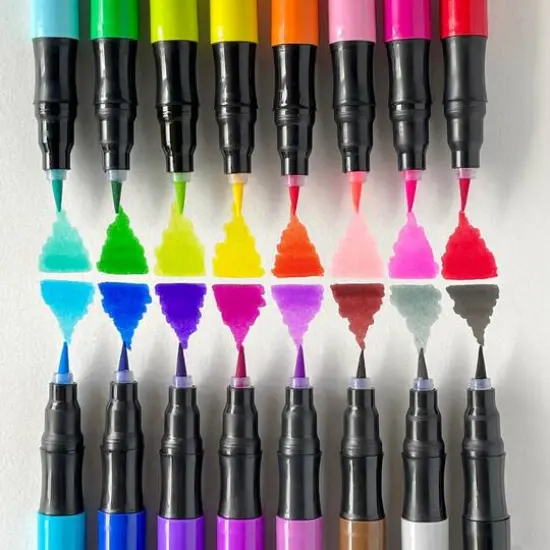 ArtSkills&reg; Brush Tip Markers, 16ct. {7}