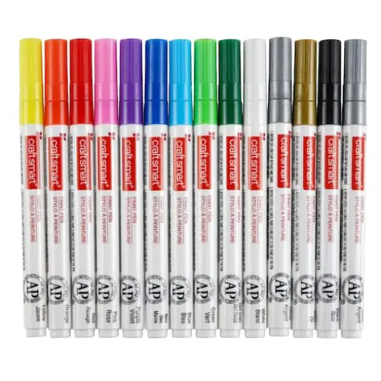 Medium Line Tip Paint Pen Set by Craft Smart&reg; {1}