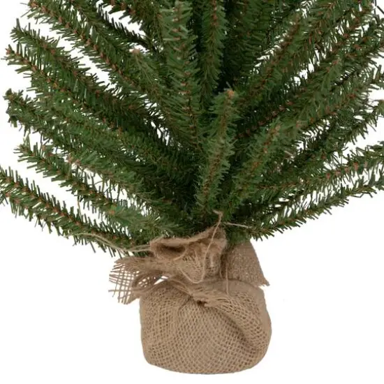 3ft. Unlit Scottsdale Pine Artificial Christmas Tree in Burlap Base {4}