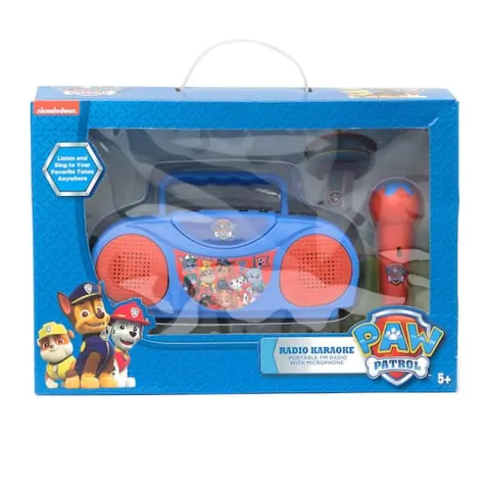 Paw Patrol Portable Radio Karaoke with Microphone {3}