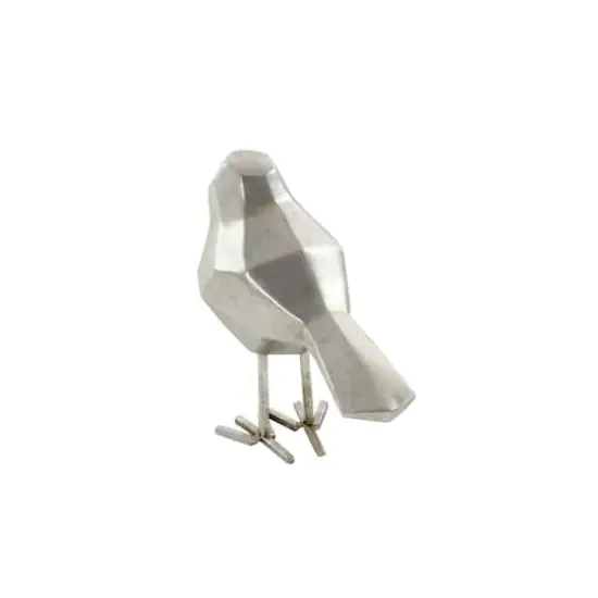 CosmoLiving by Cosmopolitan Modern Polystone Bird Sculpture Set Gray {6}