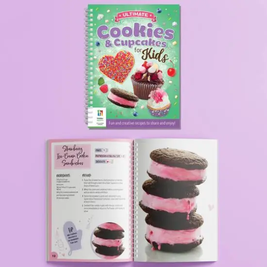 Hinkler Ultimate Cookie & Cupcakes for Kids Cookbook {6}