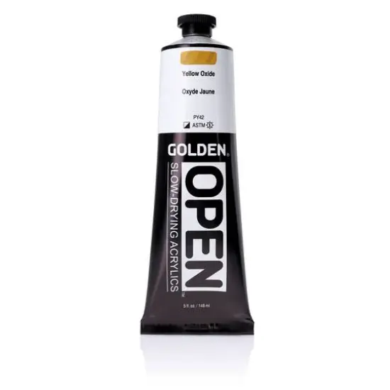 Golden&reg; OPEN&trade; Slow-Drying Acrylics, 5oz. Yellow Oxide {1}