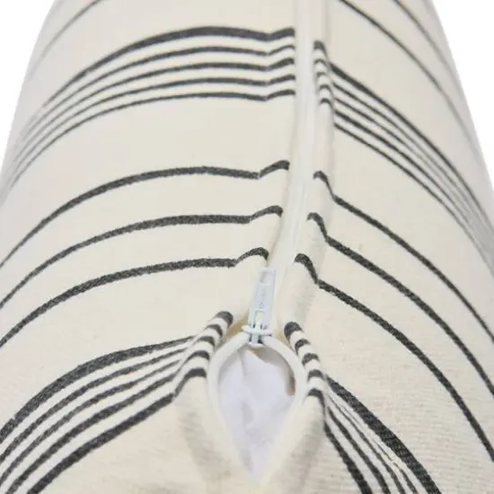 Hello Honey&reg; 20'' Multistripe Cotton Lumbar Pillow Cover {3}