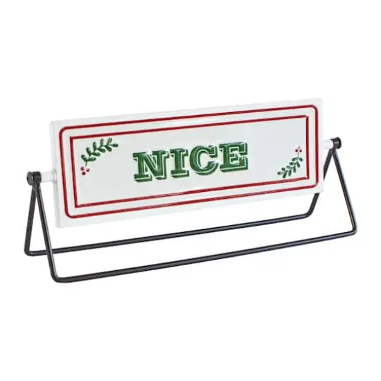 Reversible Santa Sign Set {6}