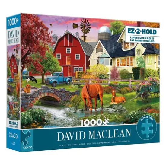 Assorted EZ 2 Hold&trade; 1,000 Piece Puzzle {13}