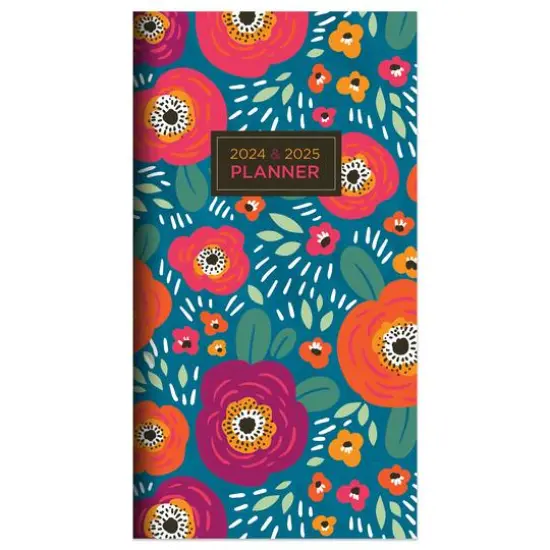 2024-2025 Bright Blooms Monthly Pocket Planner {1}