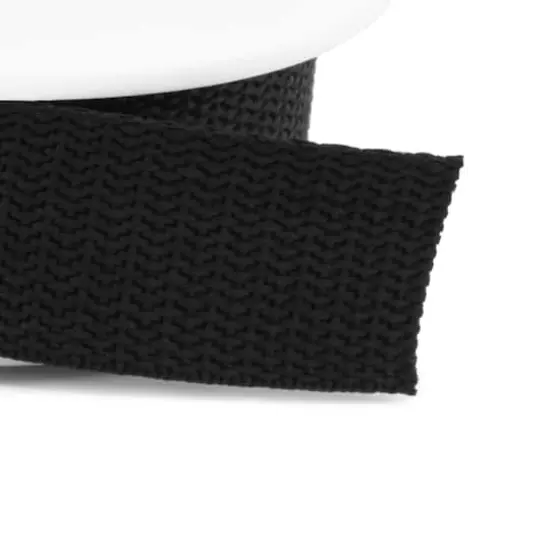 Dritz&reg; Polypro Belting for Straps and Handles, 1'' x 15yd. Black {4}