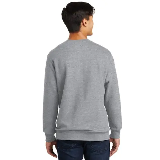 Port & Company® Fan Favorite™ Fleece Crewneck Sweatshirt Athletic Heather {5}
