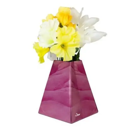 JAM Paper Pop-Up Vase Boxes, 3ct. Purple Marble {1}