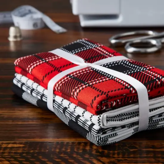 Flannel Print Fabric Bundle by Loops & Threads&trade; {4}