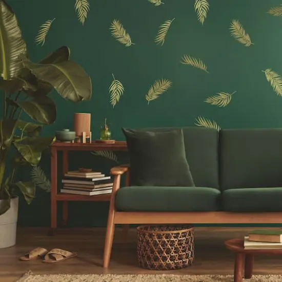 RoomMates Gold Palm Frond Peel & Stick Wall Decals {3}