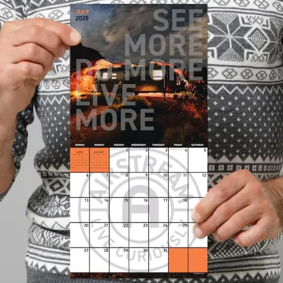 TF Publishing 2025 Airstream Mini Calendar {4}