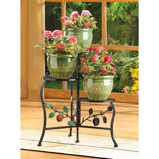 20'' Country Apple Plant Stand  {3}