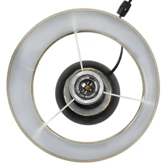 Simple Designs 23" Traditional Candlestick Table Lamp Oil Rubbed Bronze {10}