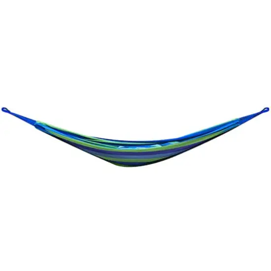Sorbus Brazilian Style 2-Person Hammock Blue and Green {4}
