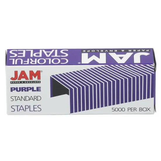 JAM Paper Standard Size Staples, 5,000ct. Yellow {2}