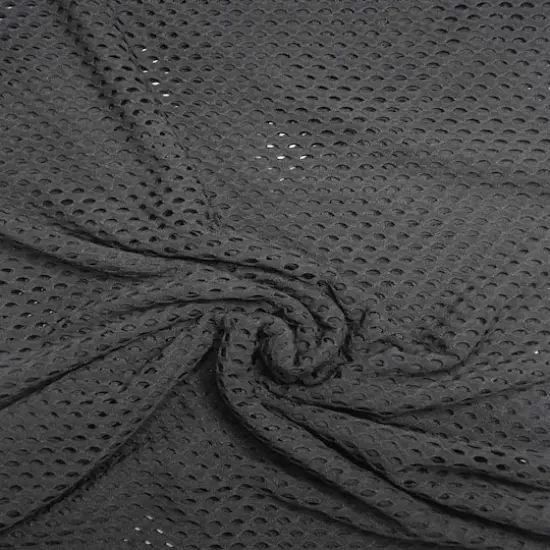 Feldman Black Medium Knit Cargo Mesh {1}