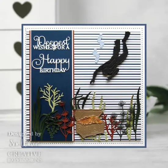 Creative Expressions Single-Sided Paper Pad 8" x 8" 24 ct. Nautical Adventure By Sue Wilson {13}