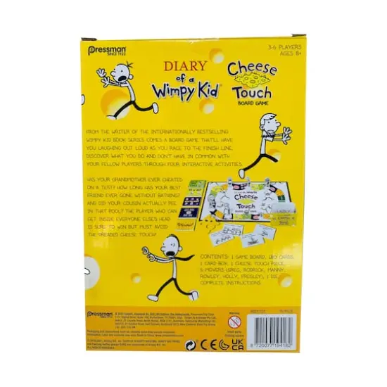 Diary of a Wimpy Kid Cheese Touch Board Game {4}