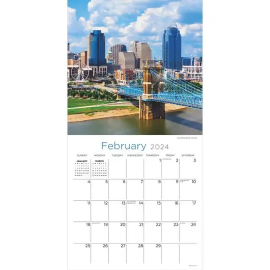 TF Publishing 2024 Ohio Wall Calendar {4}