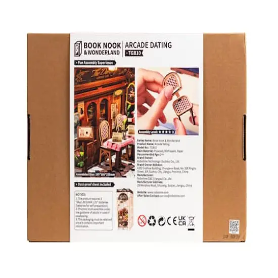 Rolife&reg; Arcade Dating DIY Book Nook Shelf Insert Kit {11}
