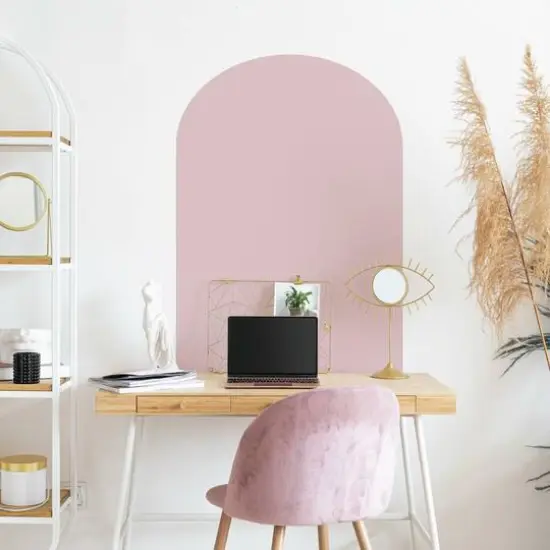 RoomMates Pink Blush Arch XL Peel & Stick Wall Decal {4}